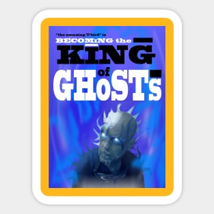 Becoming The King of Ghosts album art Sticker